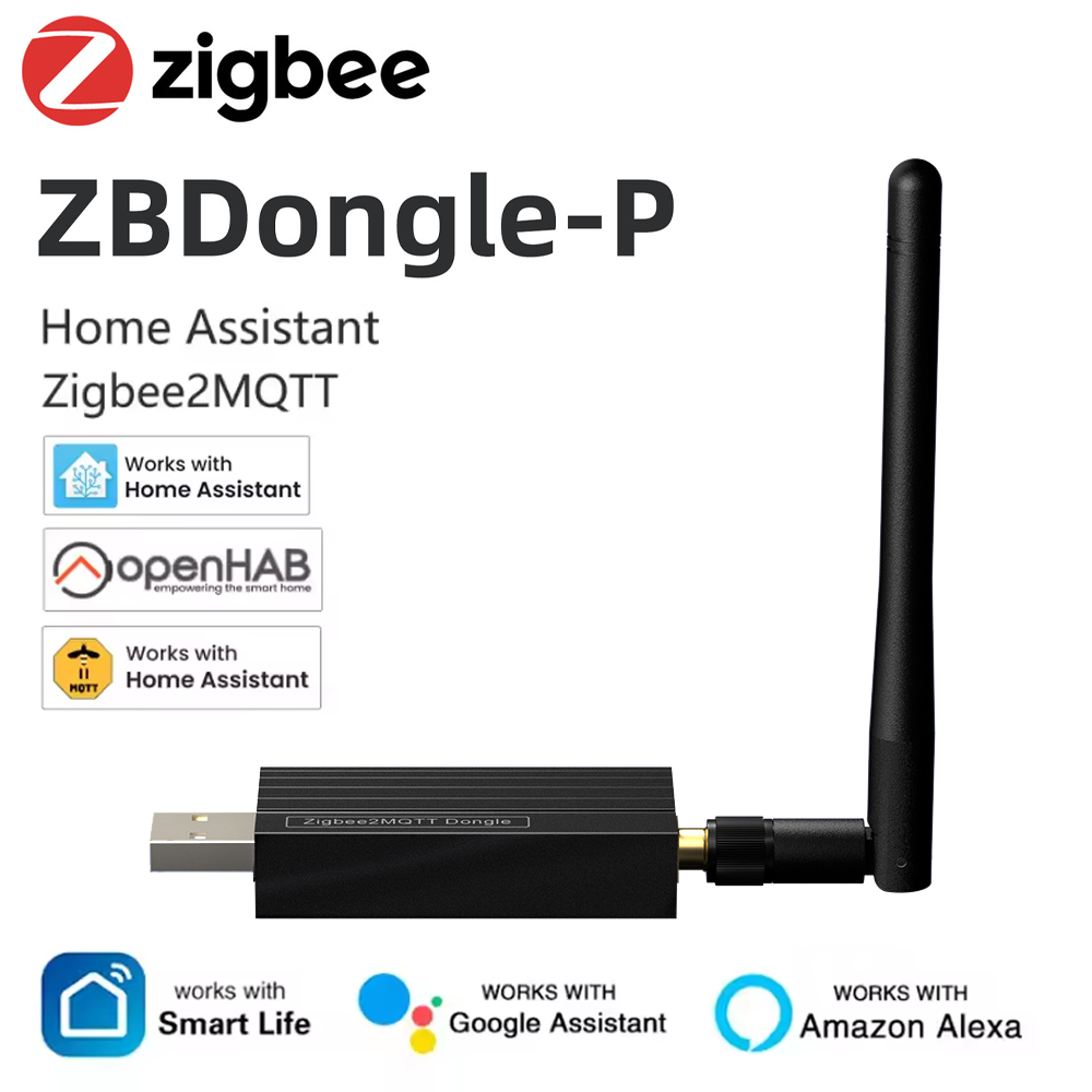 Smart Home Mqtt - ZBDongle-P Penganalisis Gerbang Zigbee Nirkabel Zigbee2MQTT