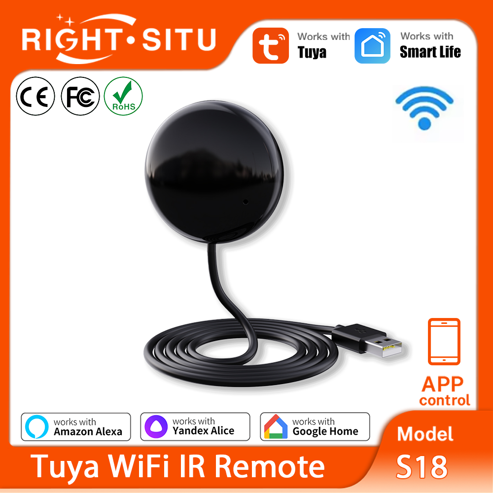 Universal Remote Smart Home - Remote IR WiFi Tuya untuk Otomatisasi