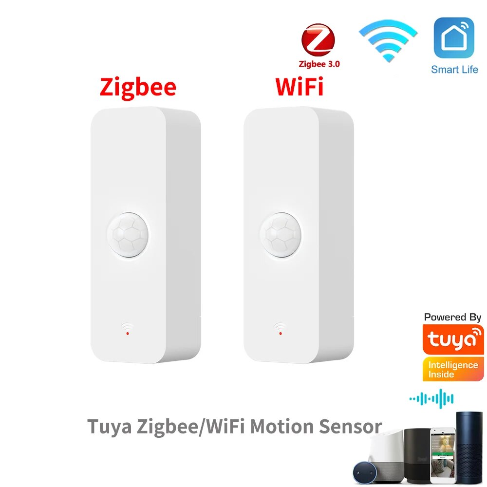 Smart Home Outdoor - Zigbee PIR Sensor gerak WiFi, detektor