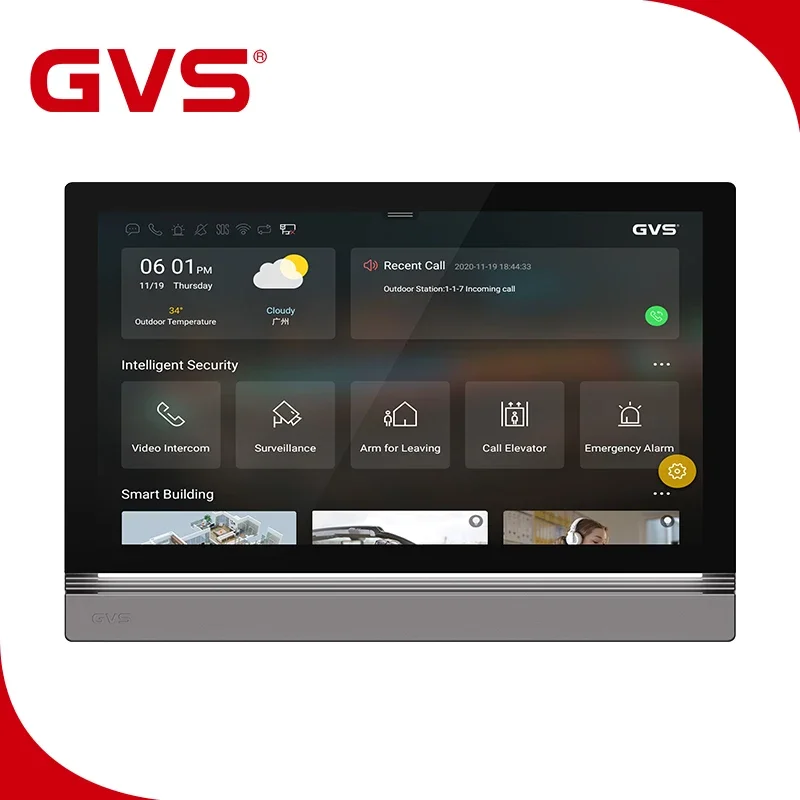 Smart Home Control Panel - Panel Sentuh KNX BARU Mendukung Fungsi