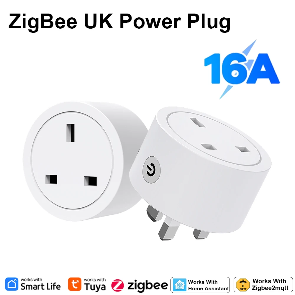 Smart Home Energy - Zigbee Smart Plug 16A Soket UK