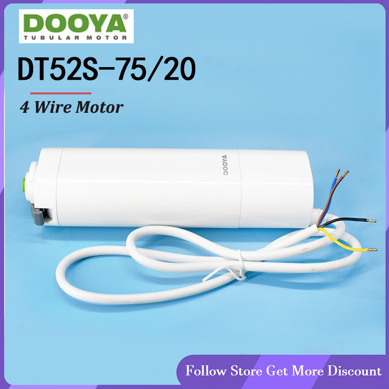 Smart Home Fibaro - Motor Tirai Listrik Dooya DT52S 75W,