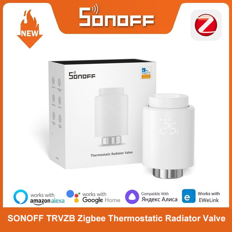 Smart Home Mqtt - SONOFF TRVZB Zigbee 3.0 Katup Radiator