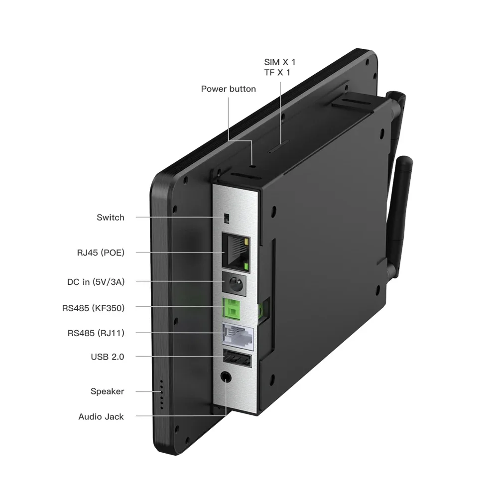 Smart Home Control Panel - DC dalam ukuran 8 inci ≥5.0