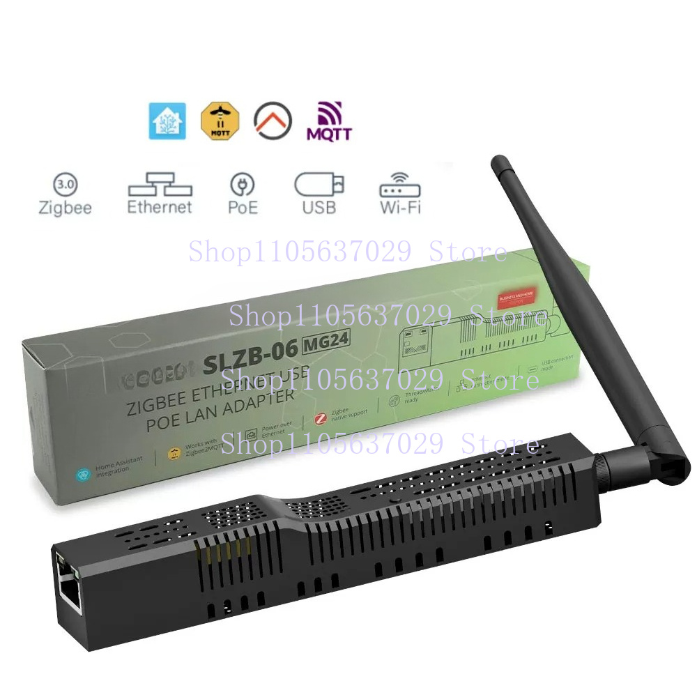 Zigbee Gateway - SLZB-06MG24 3.0 Zigbee Ethernet, USB, dan