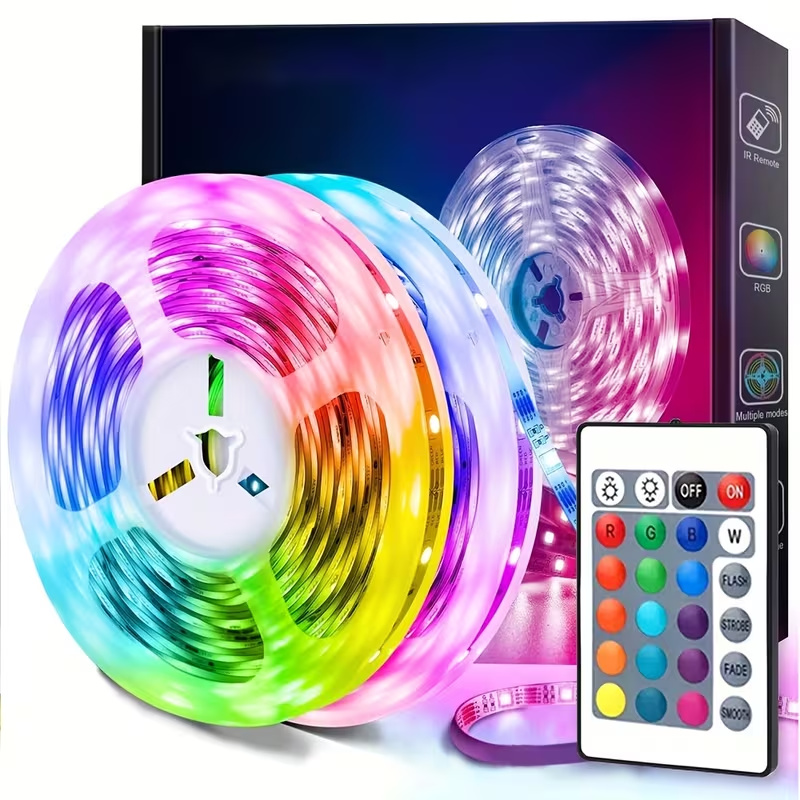 Smart Home Llm - Lampu Strip LED Pintar dengan Remote