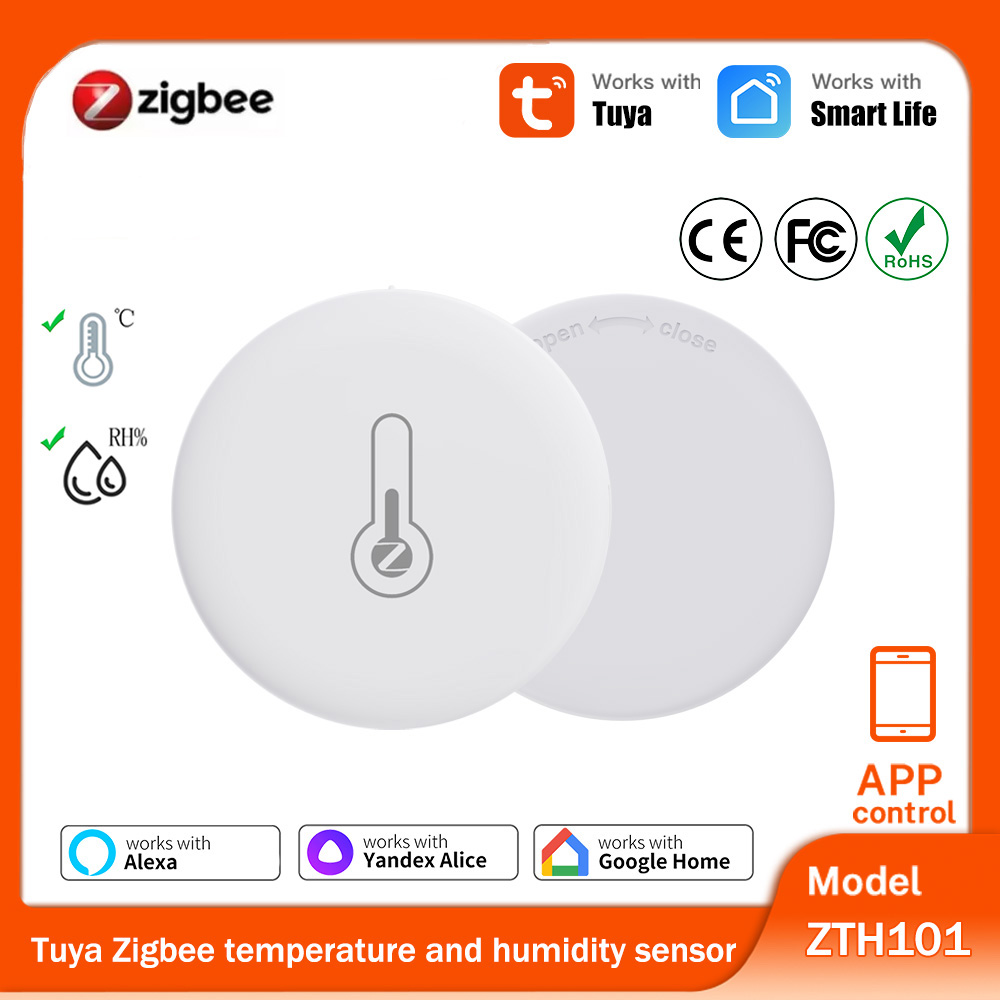 Zigbee Gateway - Sensor Kelembaban Suhu Tuya Zigbee Diperlukan