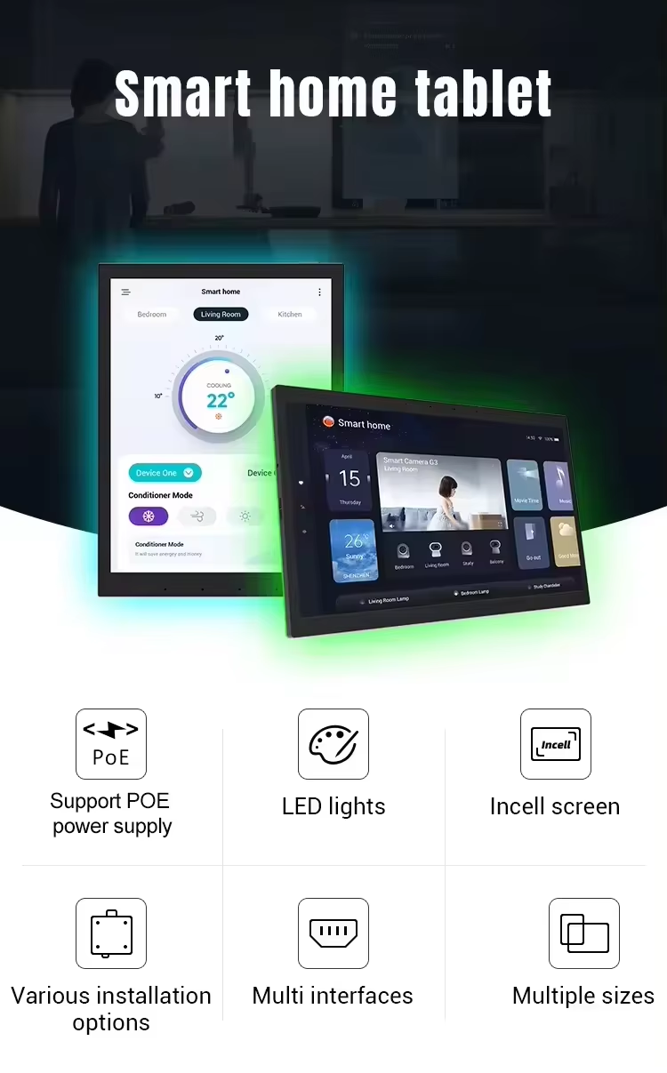 Smart Home Mqtt - Tablet Android POE 10.1 inci 2026new,