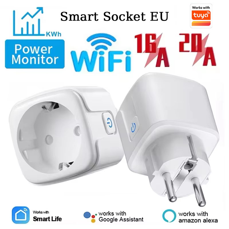 Smart Outdoor Plug - WiFi Smart Plug 16A/20A EU Smart
