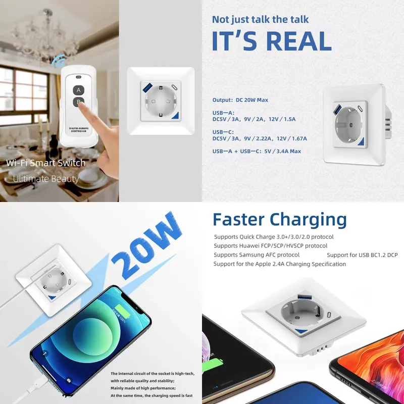 Wifi Smart Plug - Stop Kontak Pintar WiFi Standar EU