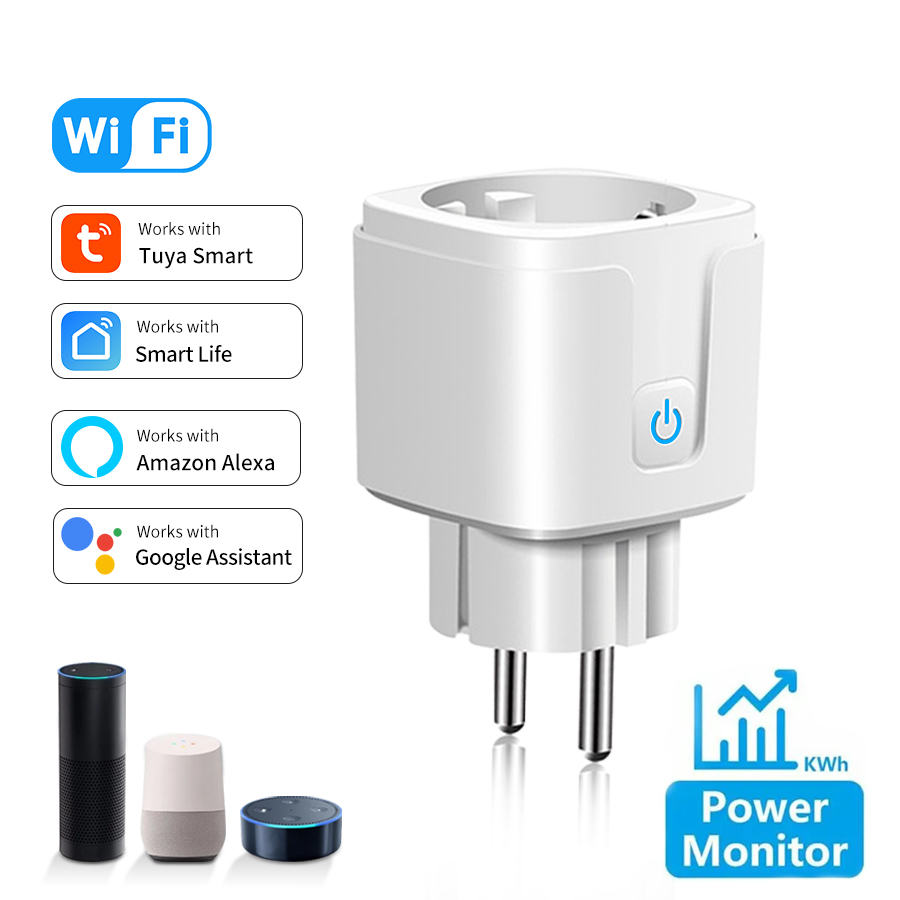 Smart Outdoor Plug - Soket pintar Tuya colokan pintar EU