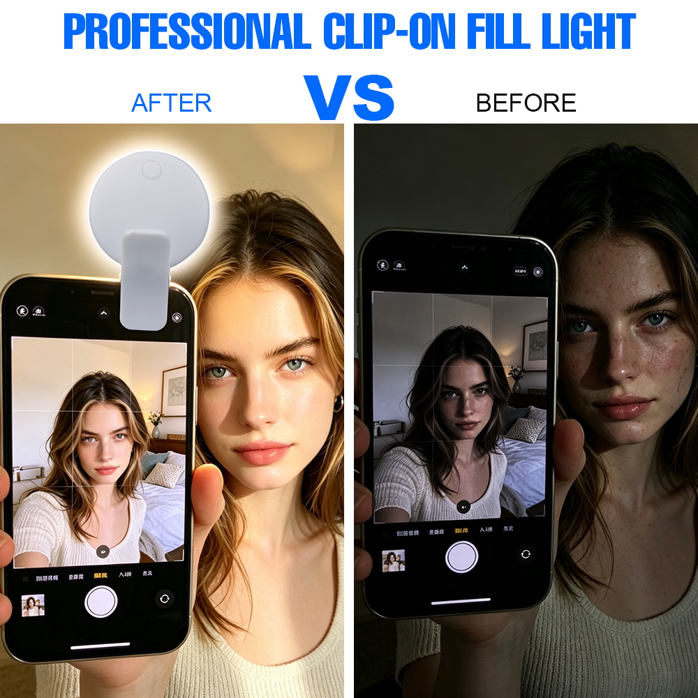 Lampu Selfie Clip-on Portabel  - Smart Home Energy ulasan dan harga