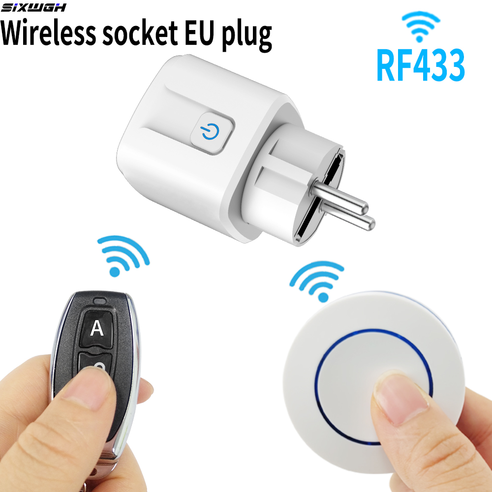 Soket Nirkabel RF433 Smart Hom - Universal Remote Smart Home ulasan dan harga