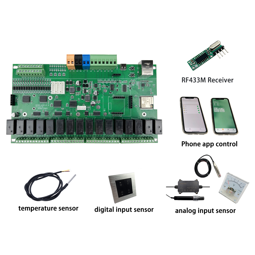 KC868-A16S ESP32 Wifi RS232 US - Smart Home Mqtt ulasan dan harga