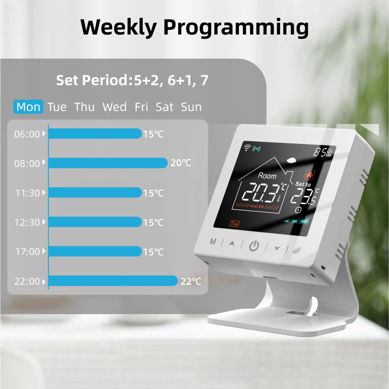 Termostat Wifi rumah pintar tu - Universal Remote Smart Home ulasan dan harga