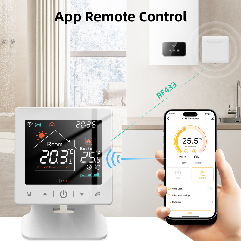Termostat Wifi rumah pintar tu - Universal Remote Smart Home ulasan dan harga