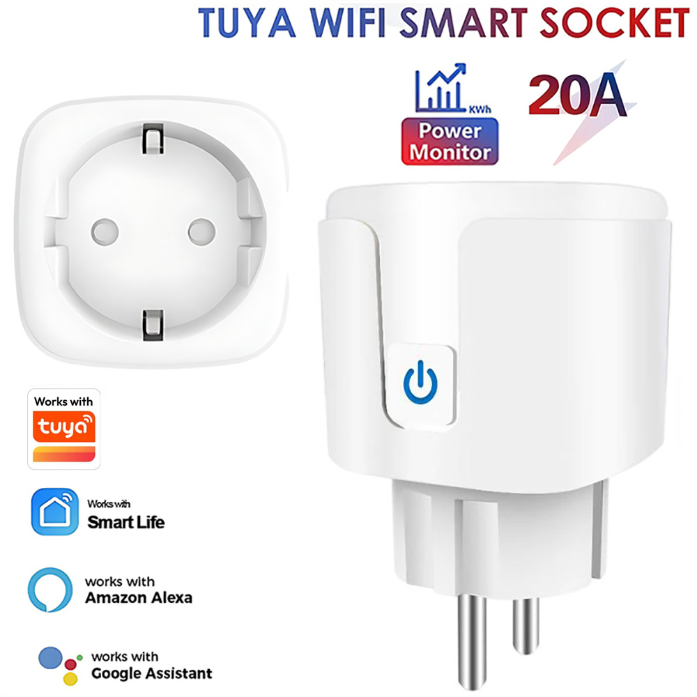 Bekerja dengan Aplikasi Tuya S - Smart Outdoor Plug ulasan dan harga
