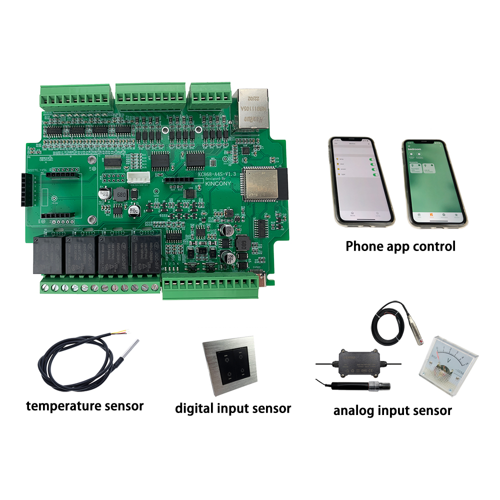 KC868-A4S ESP32 ESPhome Tasmot - Smart Home Mqtt ulasan dan harga