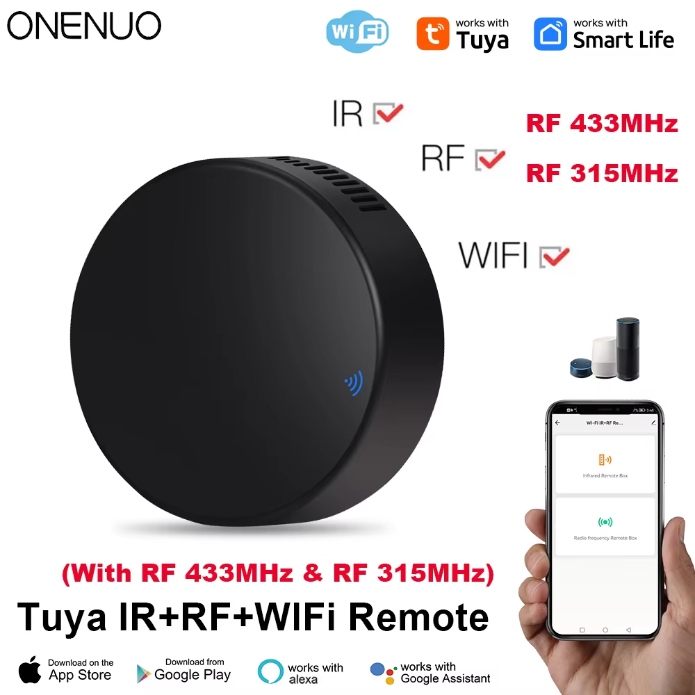 Tuya WiFi RF IR Remote Control - Universal Remote Smart Home ulasan dan harga