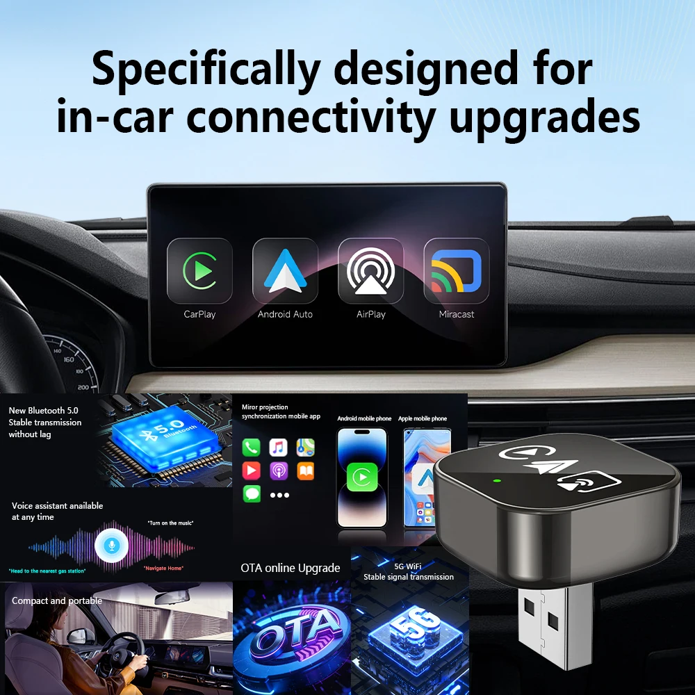 CarRocket Wireless Carplay Sma - Wifi Smart Plug ulasan dan harga