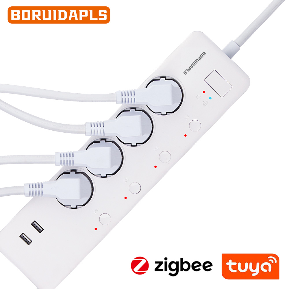 BORUIDAPLS Zigbee Papan Daya M - Smart Outdoor Plug ulasan dan harga