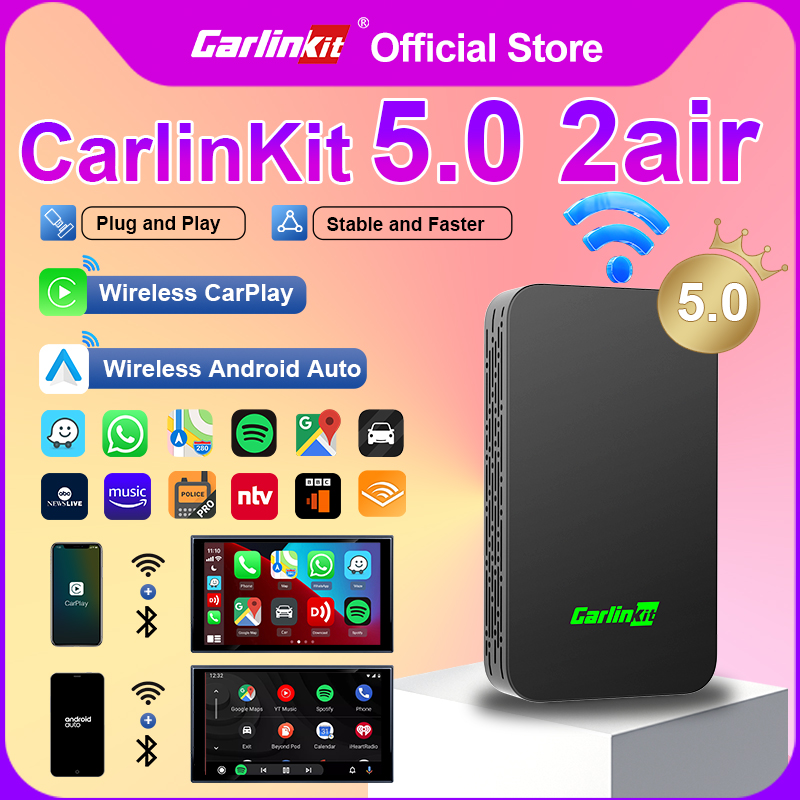 CarlinKit 5.0 Kotak Android Au - Wifi Smart Plug ulasan dan harga