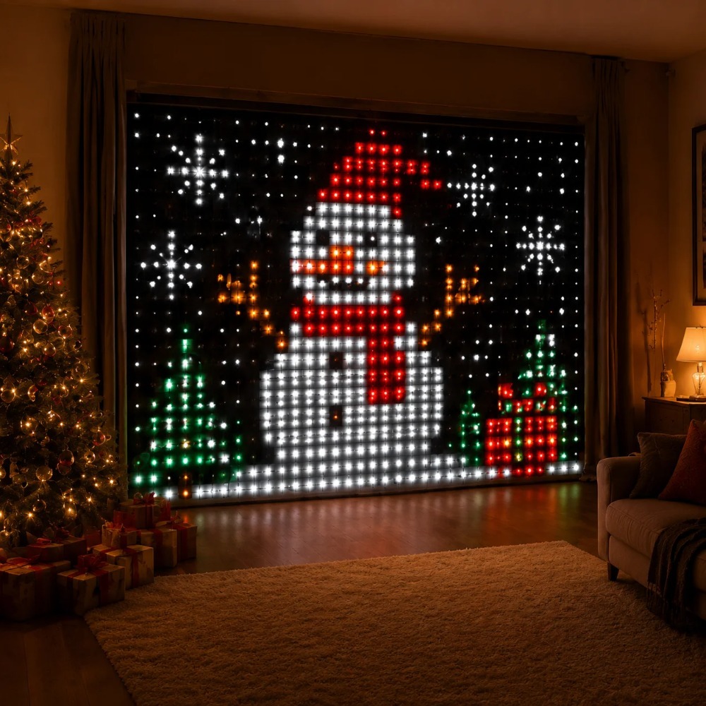 Lampu Tirai LED Pixel dengan K - Smart Home Lighting ulasan dan harga