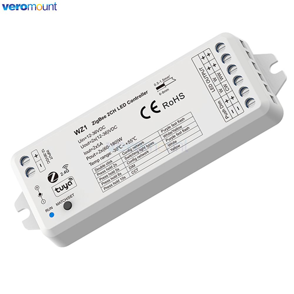 WZ1 Zigbee LED Dimmer 12V 24V  - Smart Home Llm ulasan dan harga
