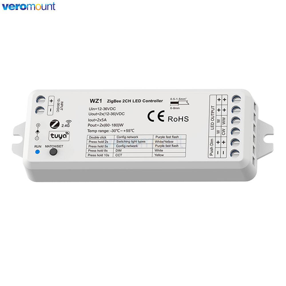 WZ1 Zigbee LED Dimmer 12V 24V  - Smart Home Llm ulasan dan harga