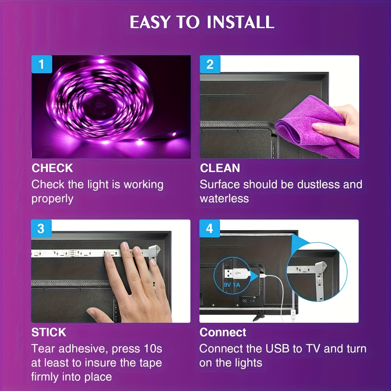 Lampu LED RGB Pintar Bluetooth - Smart Home Llm ulasan dan harga