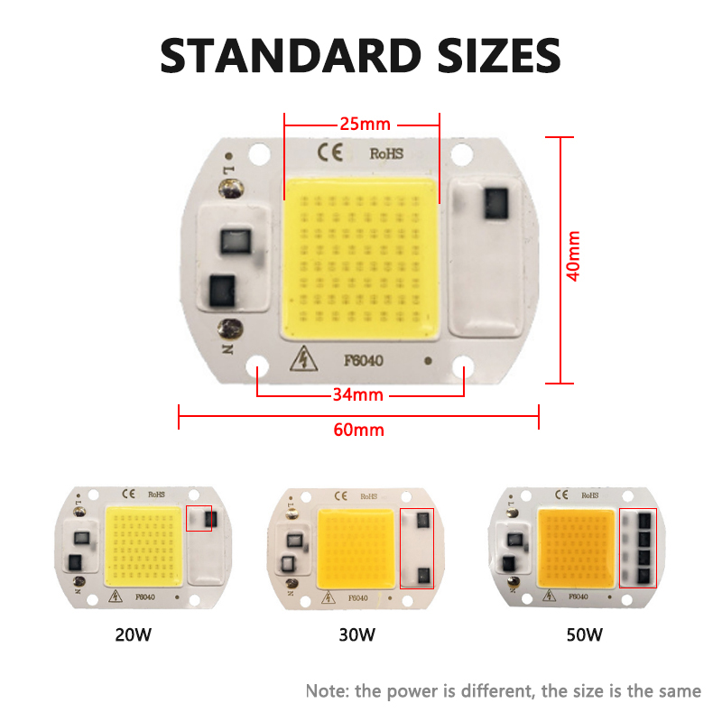 3000K 6000K LED COB Chip Lampu - Smart Home Outdoor ulasan dan harga