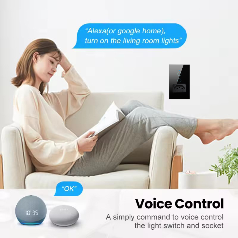 UNKAS Wifi Smart Brazil Saklar - Smart Home Control Panel ulasan dan harga