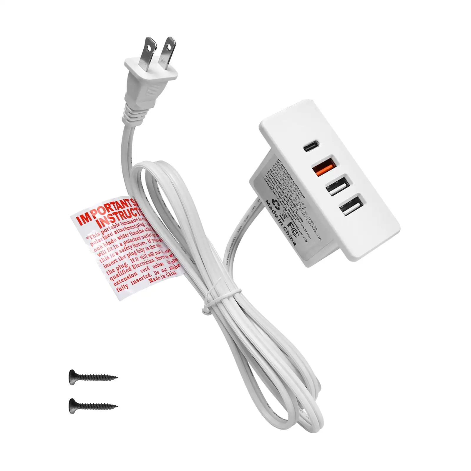Stopkontak USB C Terintegrasi  - Smart Power Strip ulasan dan harga