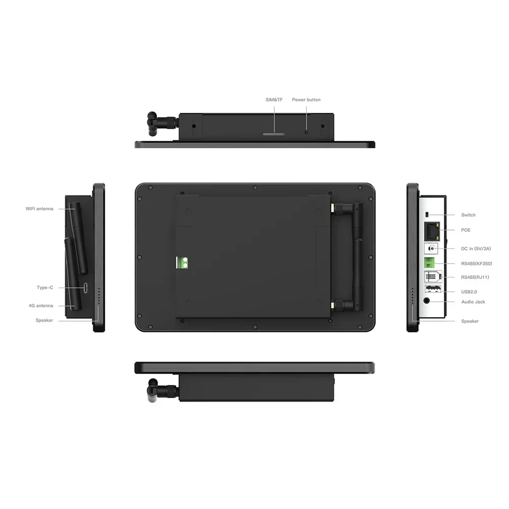 DC dalam ukuran 8 inci ≥5.0 in - Smart Home Control Panel ulasan dan harga