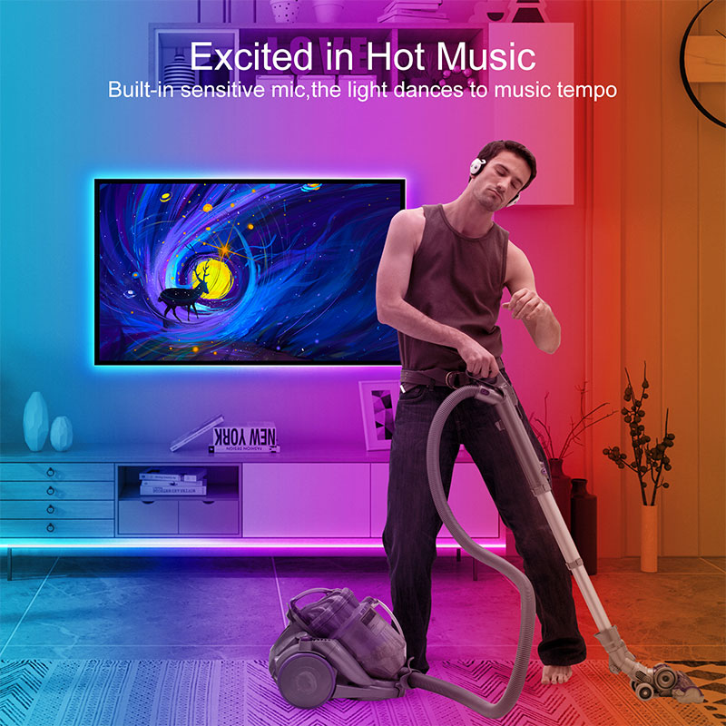 STTL Smart RGB LED TV Strip 2. - Smart Power Strip ulasan dan harga