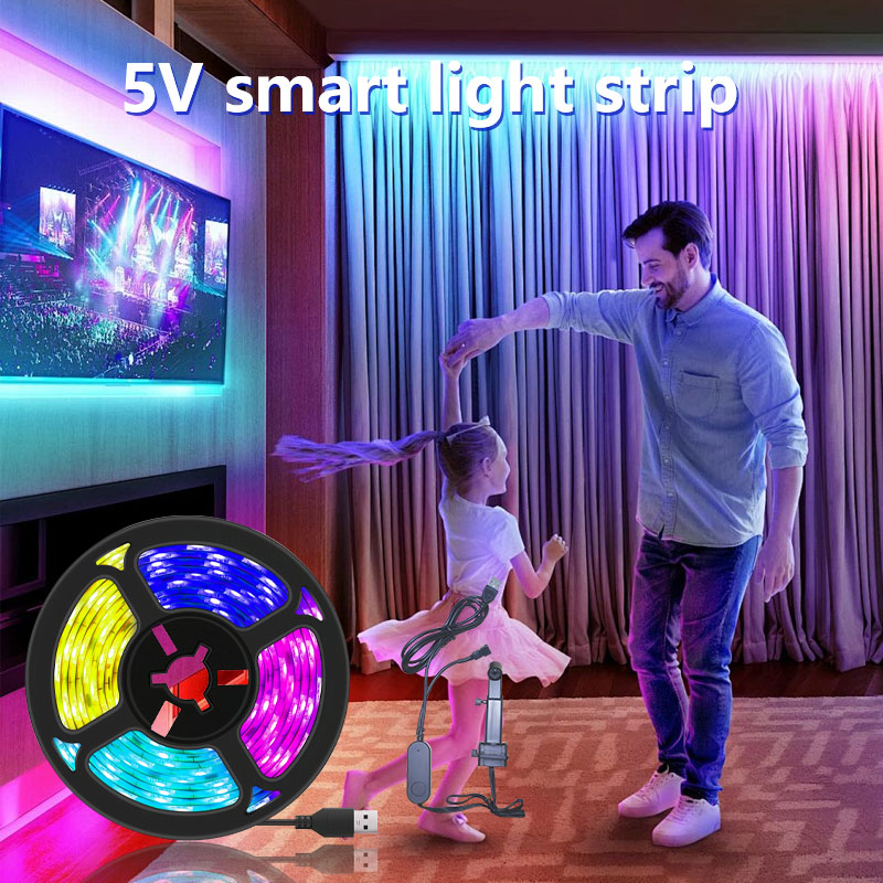 STTL Smart RGB LED TV Strip 2. - Smart Power Strip ulasan dan harga