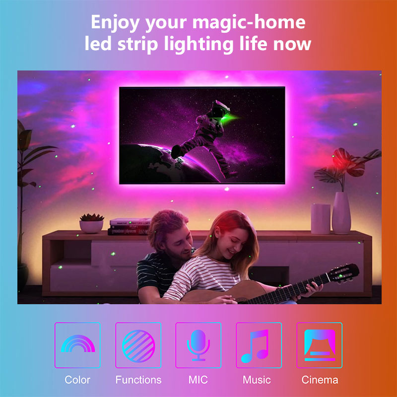 STTL Smart RGB LED TV Strip 2. - Smart Power Strip ulasan dan harga