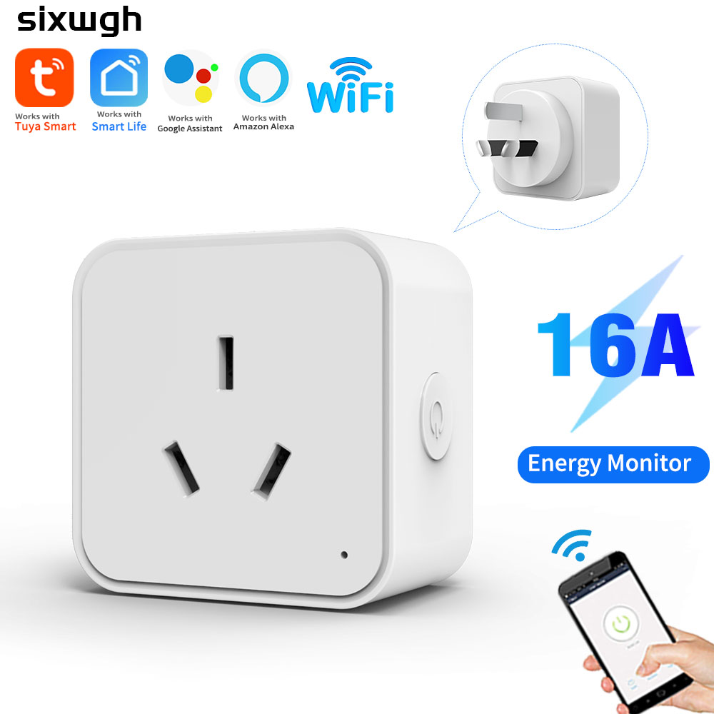 WiFi Tuya AU Standard Smart Pl - Smart Outdoor Plug ulasan dan harga