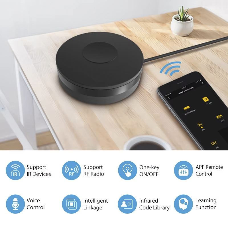Tuya Smart WiFi IR RF Hub Peng - Smart Home Nas ulasan dan harga
