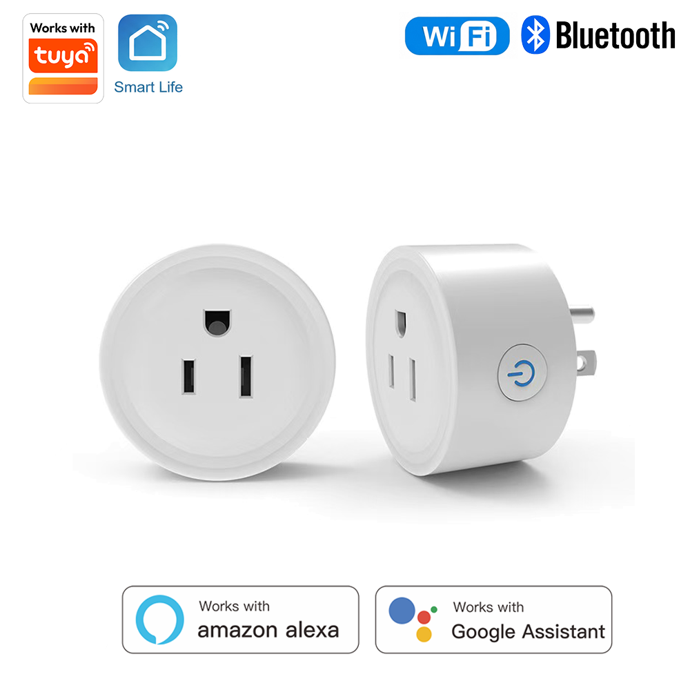 Stop Kontak Pintar Bulat Tuya  - Wifi Smart Plug ulasan dan harga