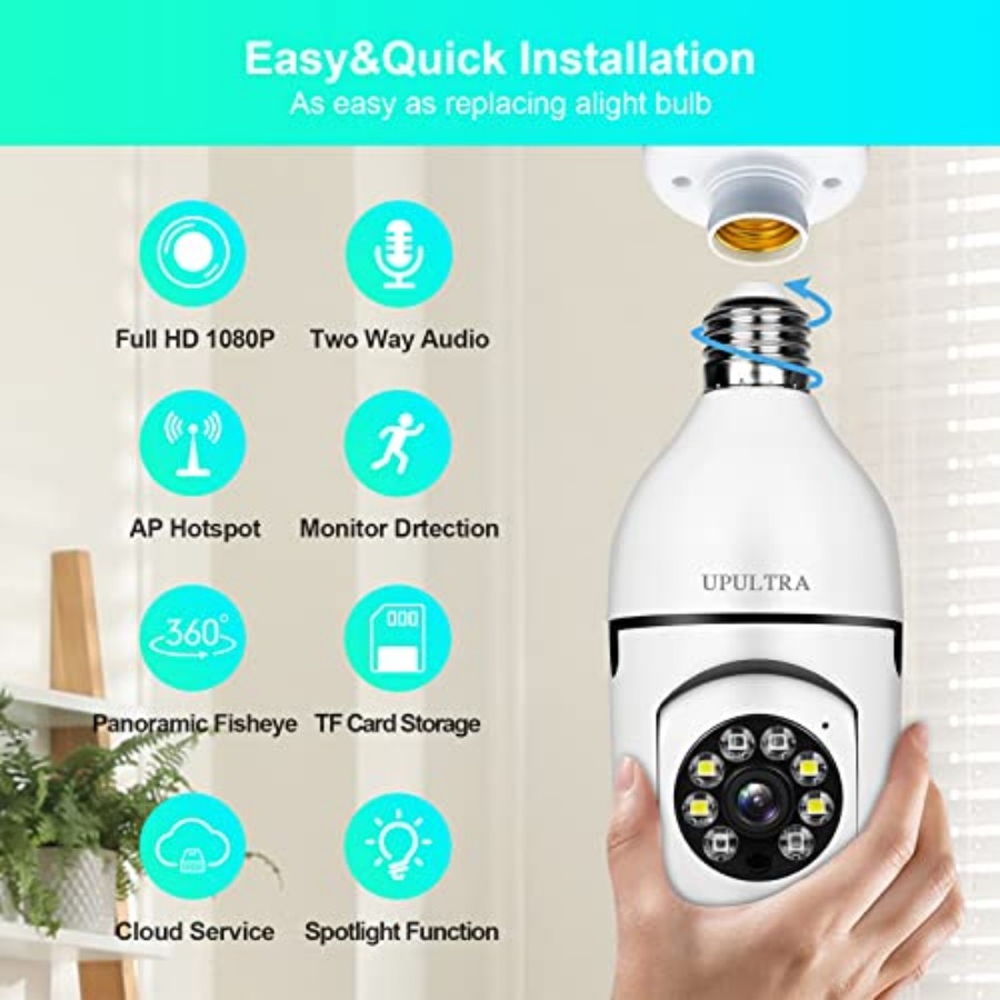 Kamera Keamanan Nirkabel Wifi  - Smart Home Lighting ulasan dan harga