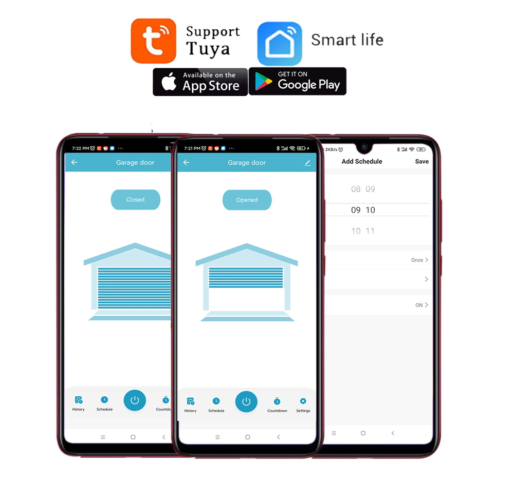 Pengontrol pembuka pintu garas - Smart Home Control Panel ulasan dan harga