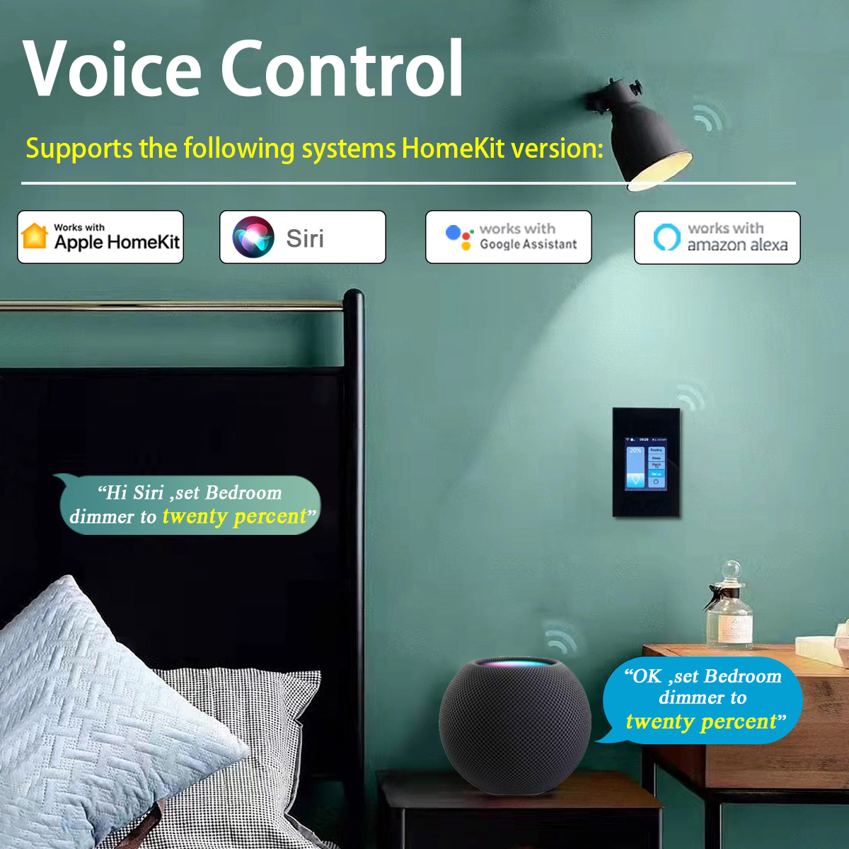 Lanbon Switch 8 Homekit 5 in 1 - Smart Home Control Panel ulasan dan harga