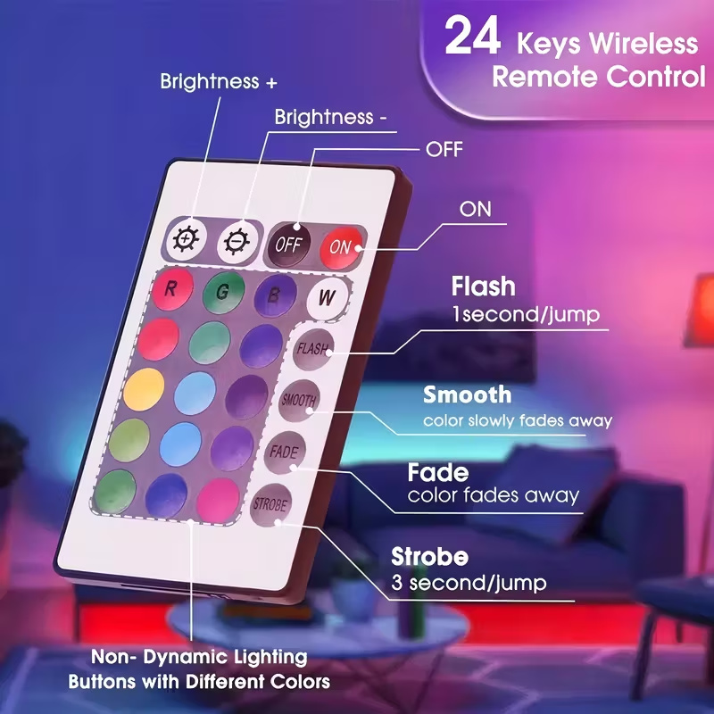 Lampu Strip LED Pintar dengan  - Smart Home Llm ulasan dan harga