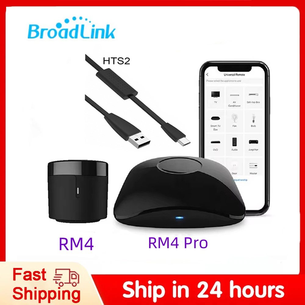 BroadLink RM4 Pro RM4+ HTS2 Ve - Universal Remote Smart Home ulasan dan harga