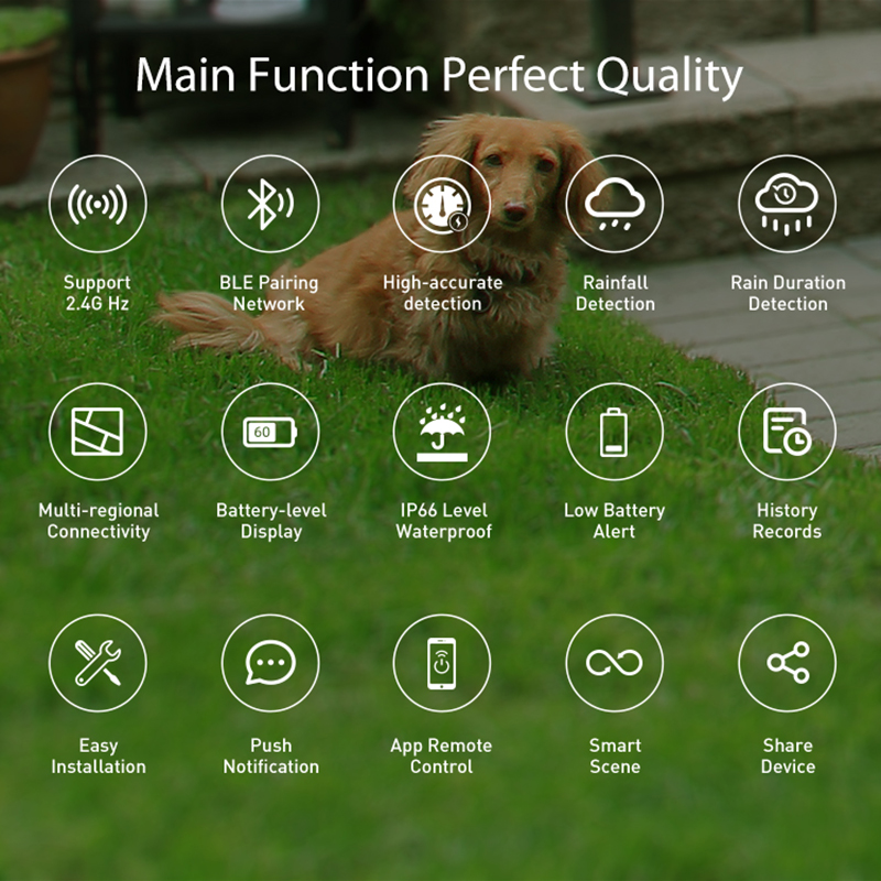 Sensor Hujan WiFi Deteksi Dura - Smart Home Outdoor ulasan dan harga