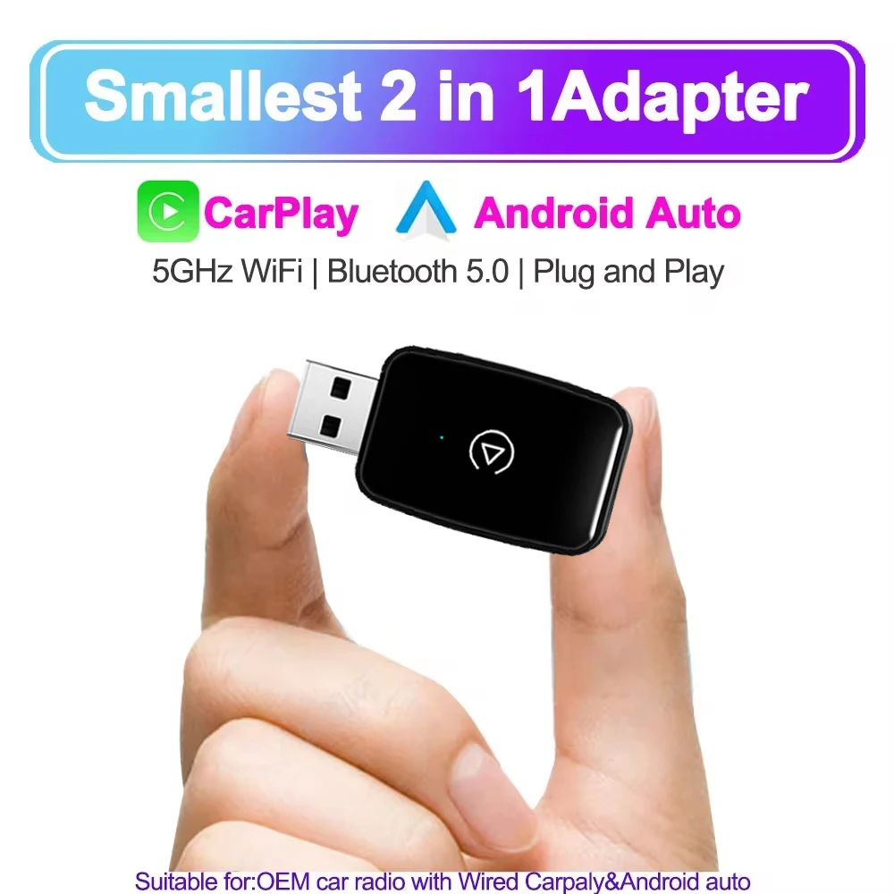 2025 Adaptor Nirkabel Carplay  - Wifi Smart Plug ulasan dan harga
