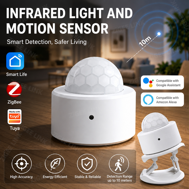 ZigBee 3.0 PIR Sensor Gerak Ni - Smart Home Gateway ulasan dan harga