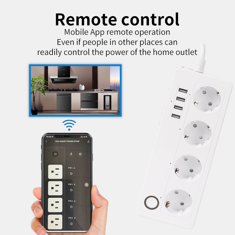 SIXWGH Tuya kabel ekstensi cer - Smart Power Strip ulasan dan harga
