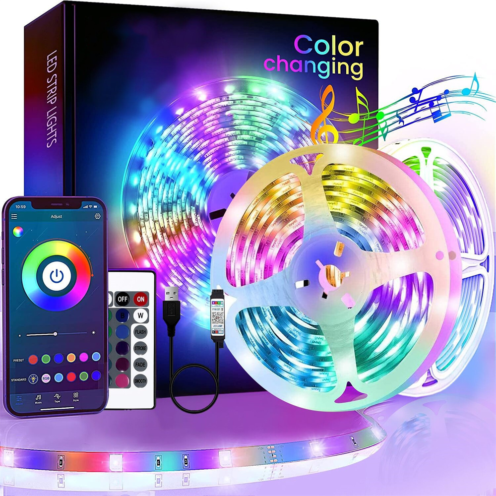 Lampu Strip LED Pintar Sinkron - Smart Home Llm ulasan dan harga